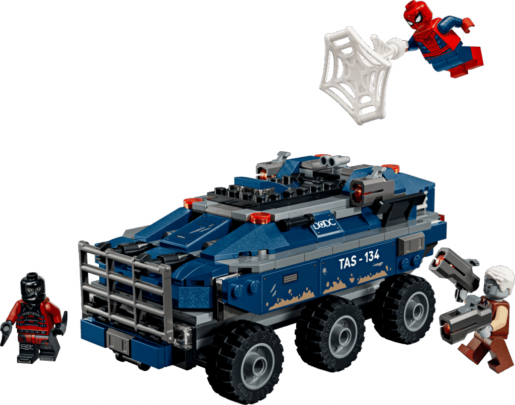 lego marvel 76349 spider man chases the prison transport (8)