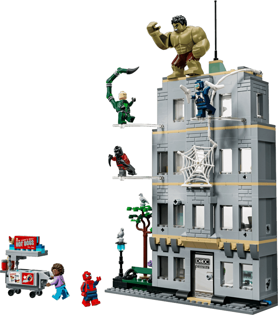 lego marvel 76350 big showdown spider man vs. hulk (7)