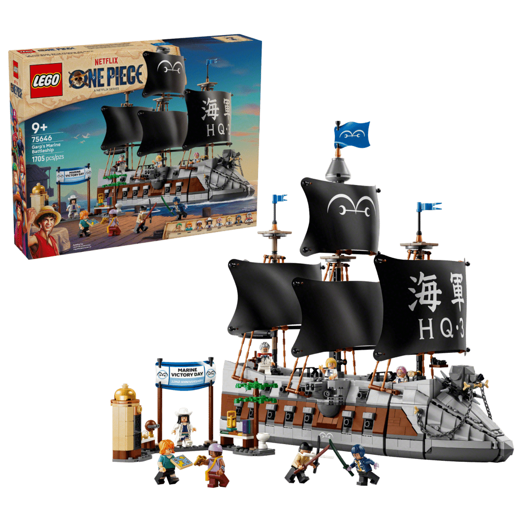 lego one piece 75646 garp’s marine battleship (2)