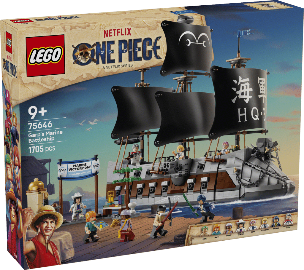 lego one piece 75646 garp’s marine battleship (5)
