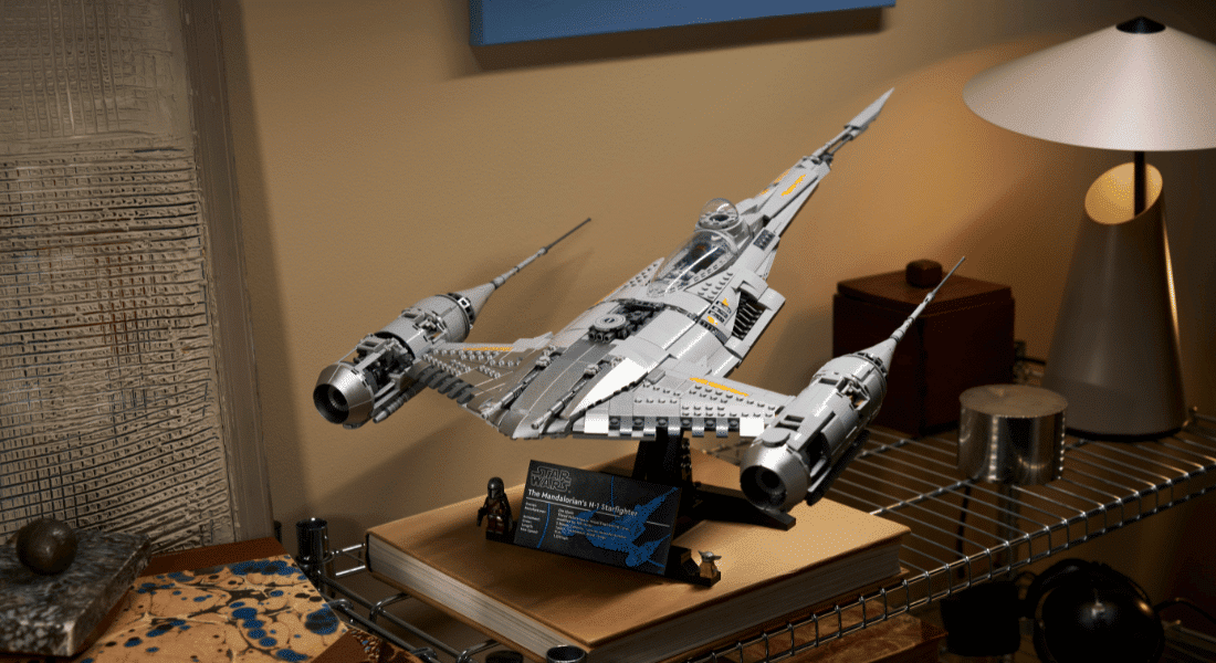 LEGO Star Wars 75442 The Mandalorian’s N-1 Starfighter vliegt in mei de winkels in