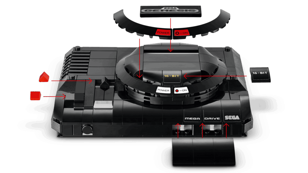 lego 40926 sega mega drive console (8)