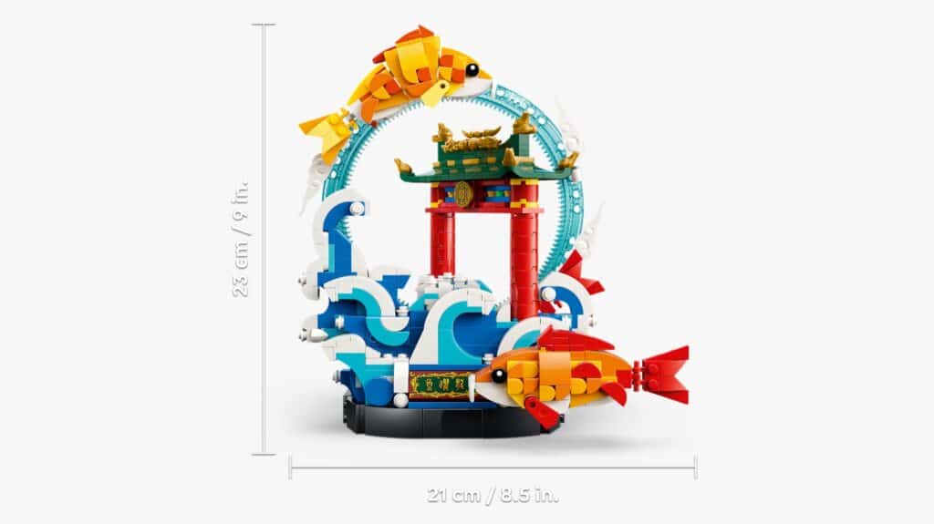 lego 80120 prosperity carp leaping (7)
