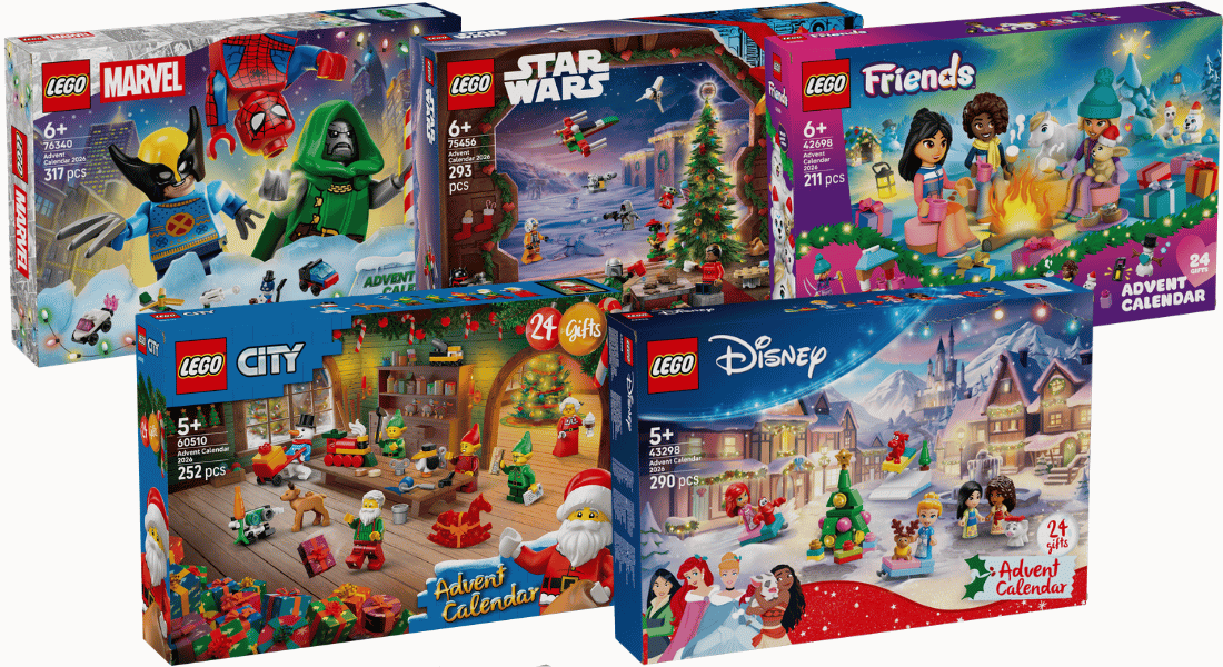 Deze LEGO Advent Calendars 2026 zijn vanaf september verkrijgbaar