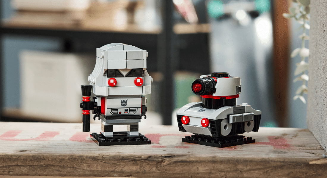 LEGO BrickHeadz 40924 Megatron Robot & Vehicle onthuld – verschijnt in juni