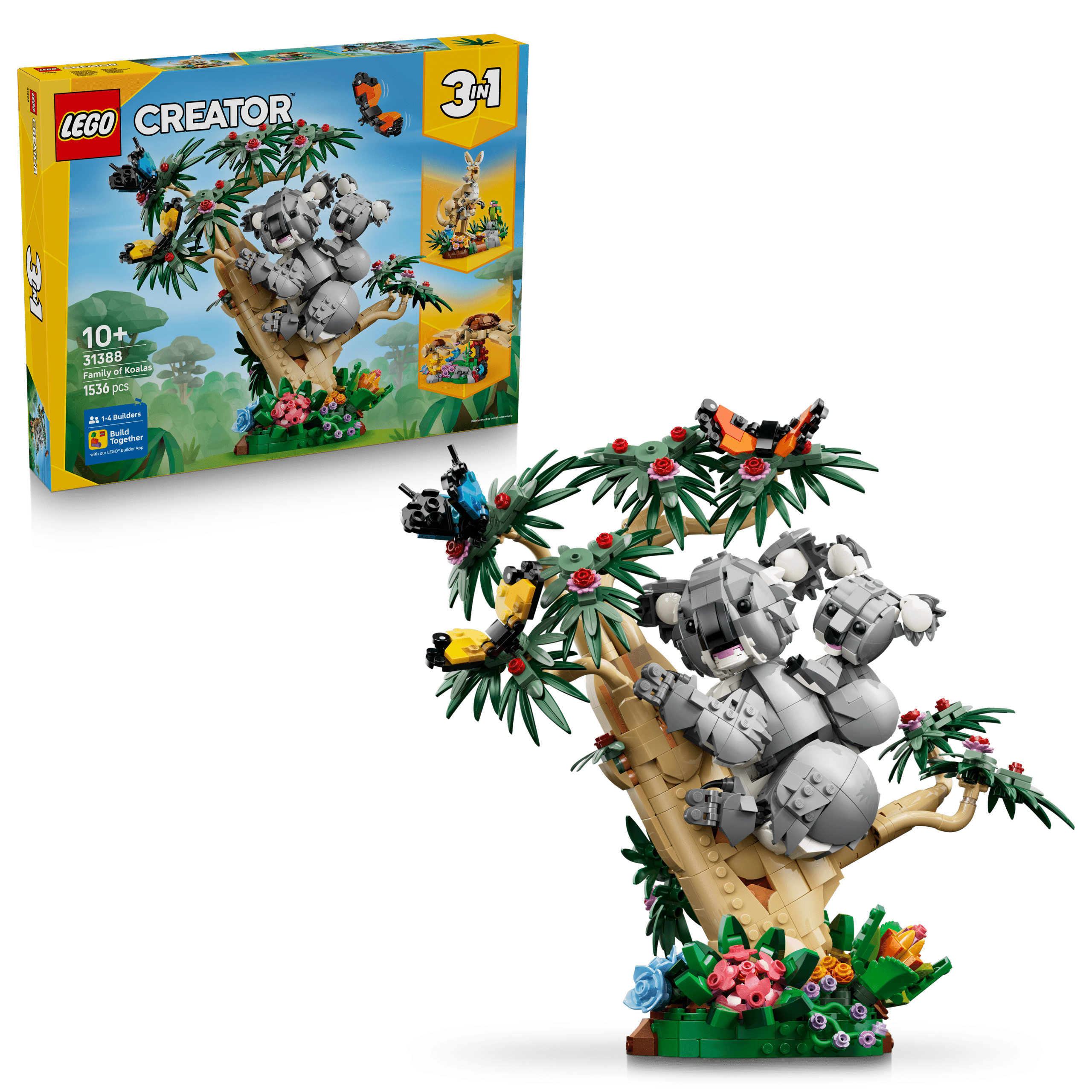 lego creator 31388 wild animals family of koalas