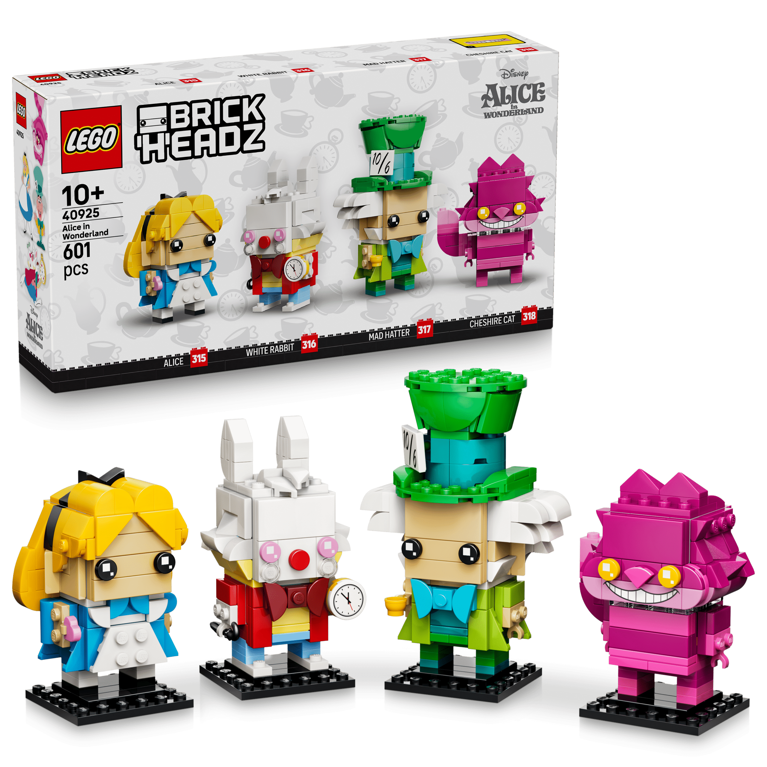 lego disney brickheadz 40925 alice in wonderland