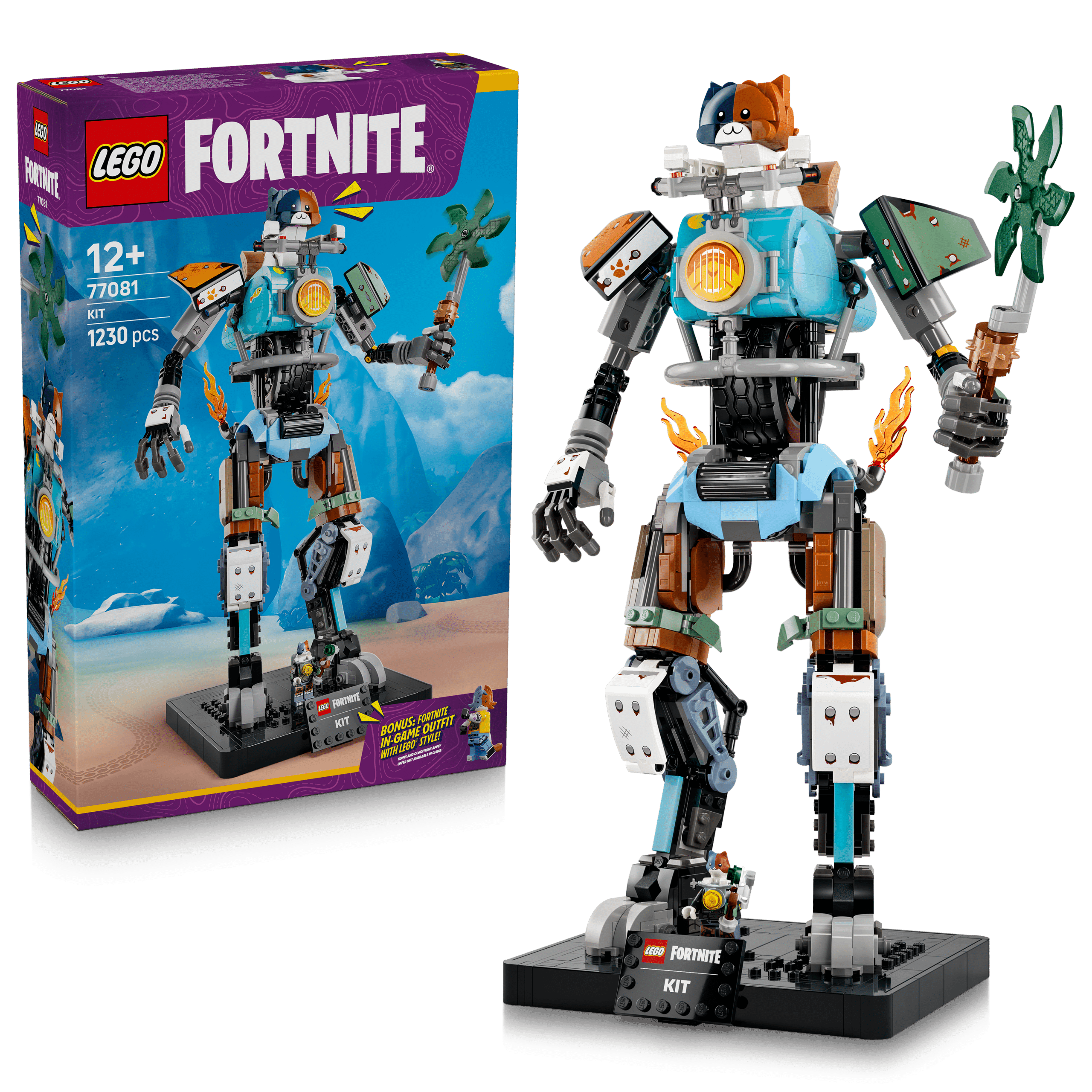 lego fortnite 77081 kit
