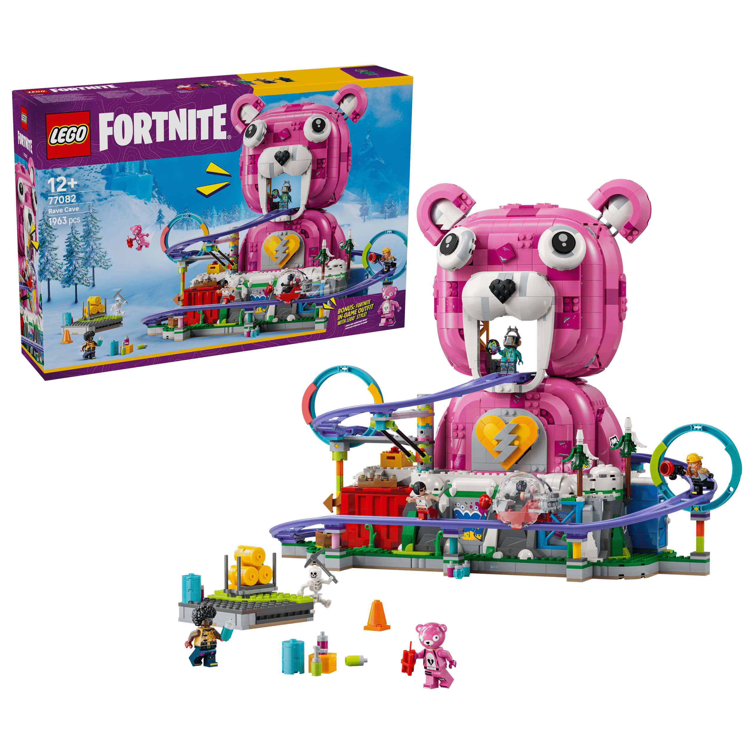 lego fortnite 77082 rave cave