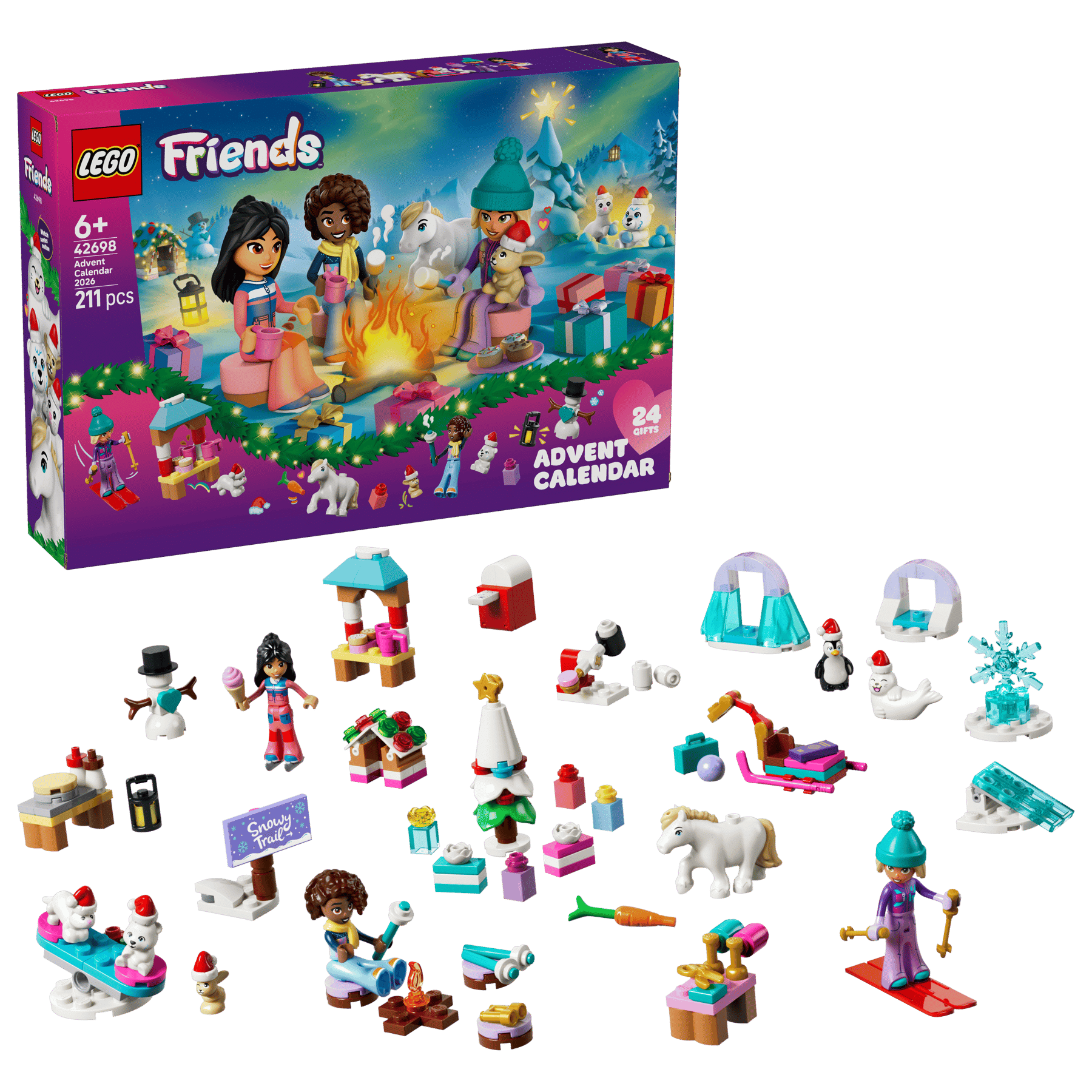 lego friends 42698 advent calendar 2026