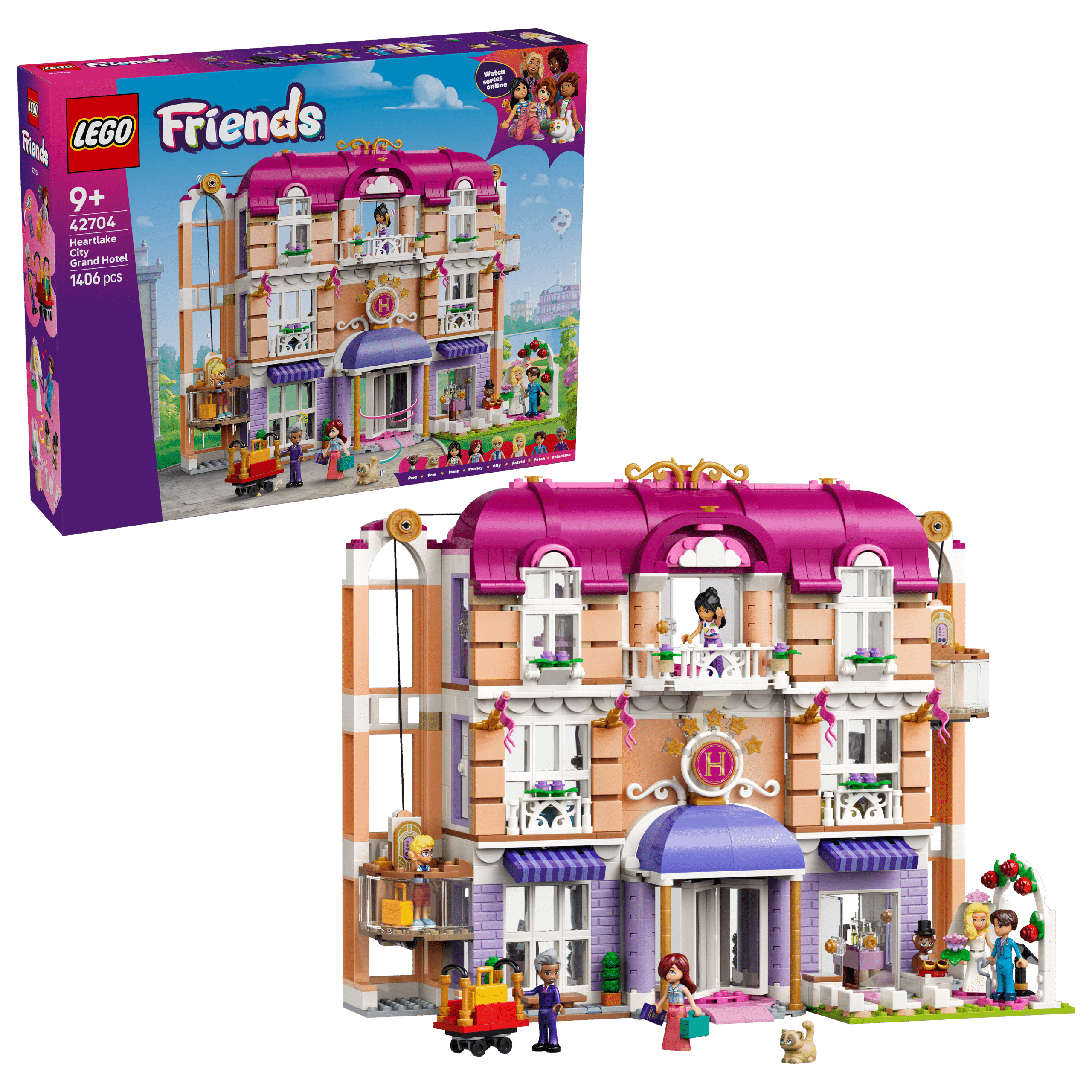 lego friends 42704 heartlake city grand hotel
