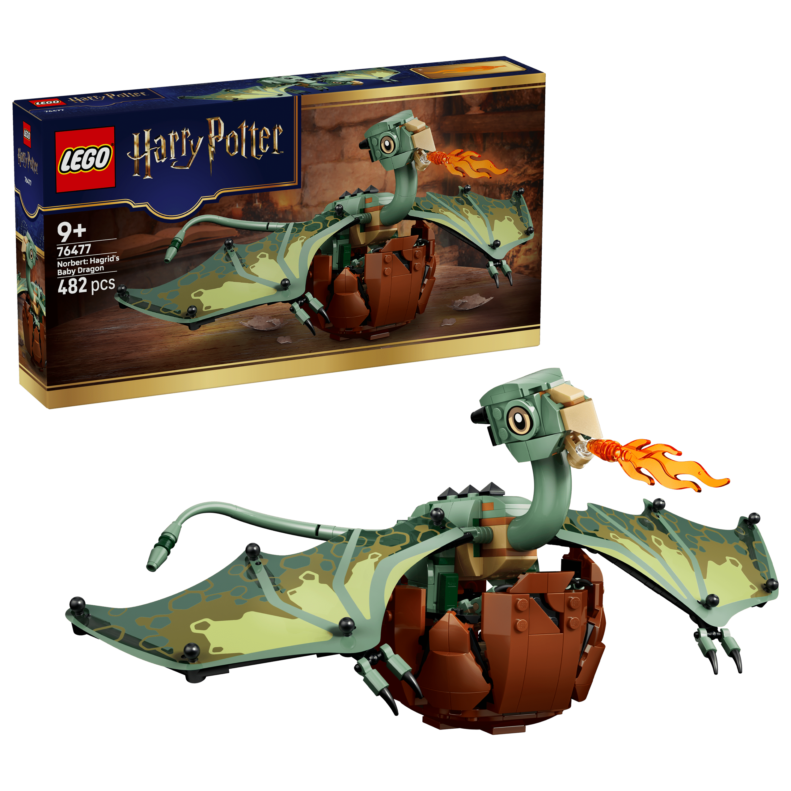 lego harry potter 76477 norbert hagrid's baby dragon