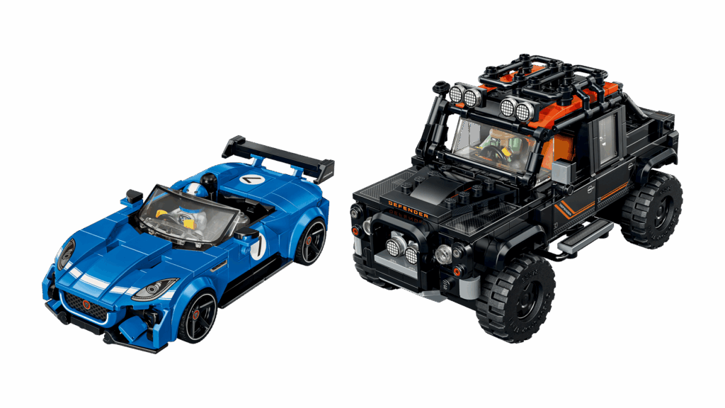 lego speed champions 77264 jaguar project 7 & land rover defender (4)