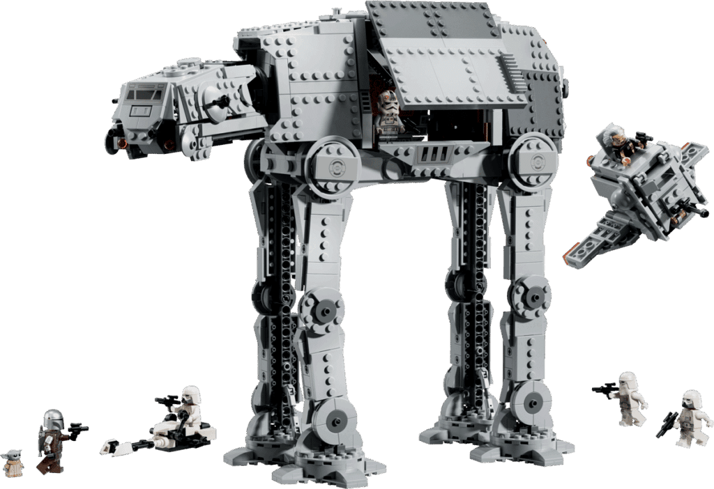 lego star wars 75454 mudhorn & imperial remnant at at with int 4 (2)