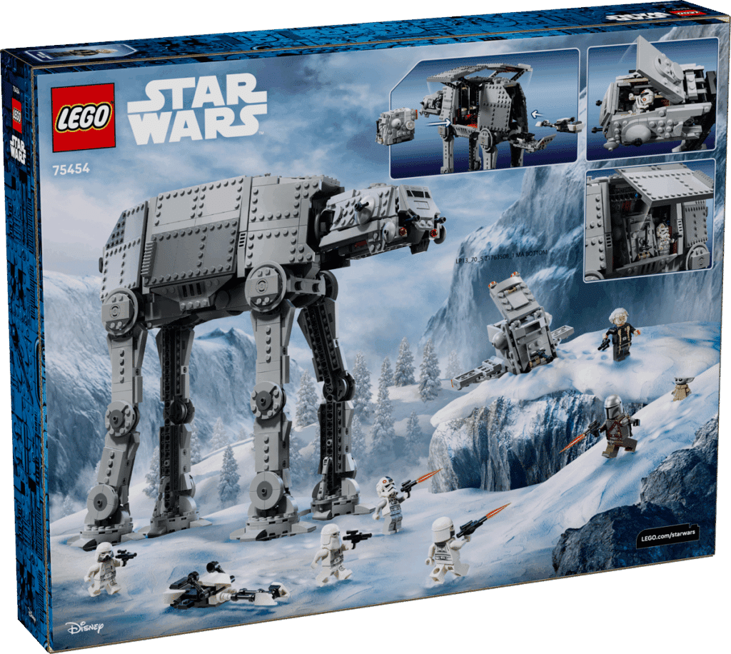 lego star wars 75454 mudhorn & imperial remnant at at with int 4 (3)