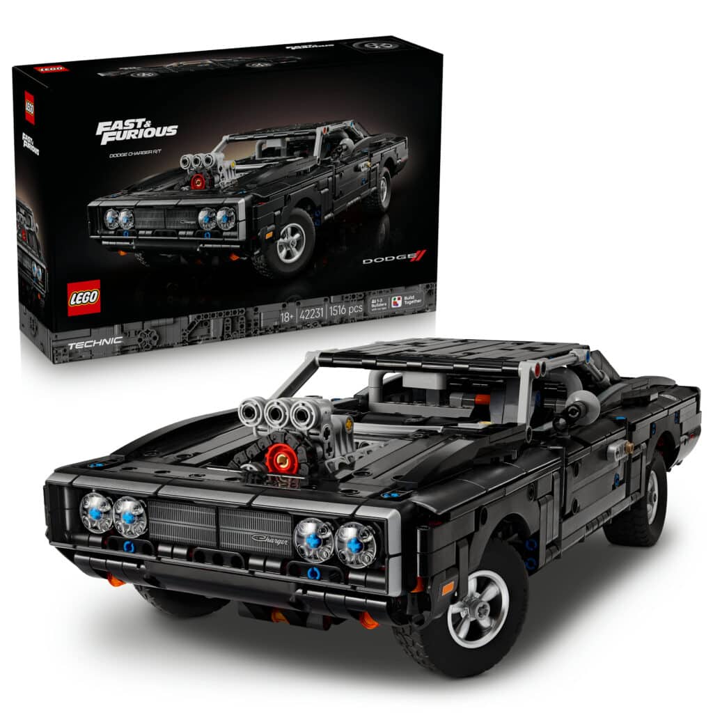 lego technic 42231 fast and furious dodge charger rt