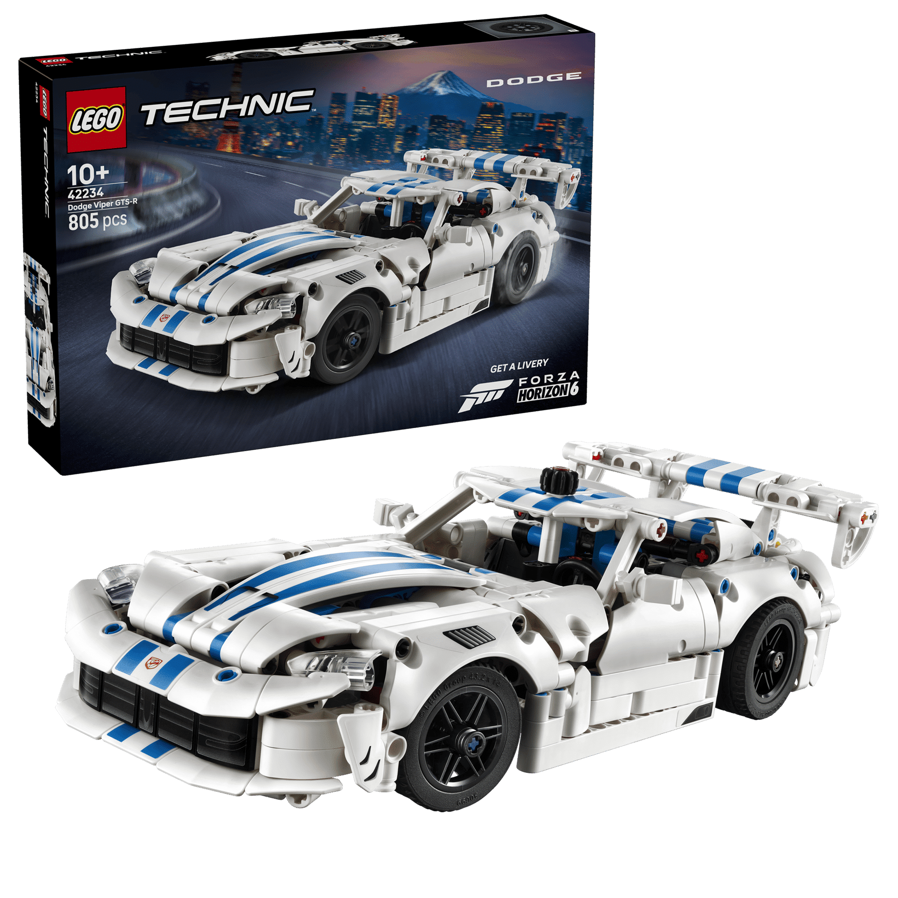 lego technic 42234 dodge viper gts‑r
