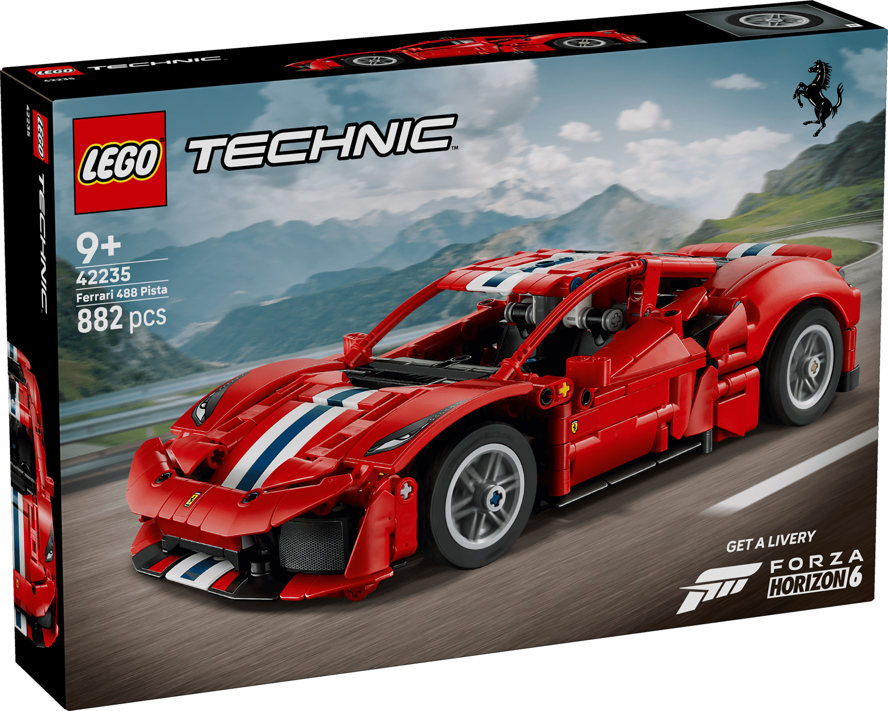lego technic 42235 ferrari 488 pista