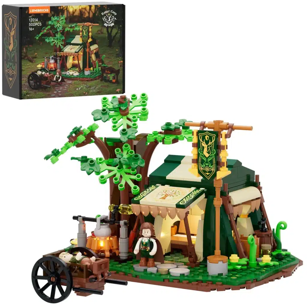 lumibricks 12014 ranger camp (1)