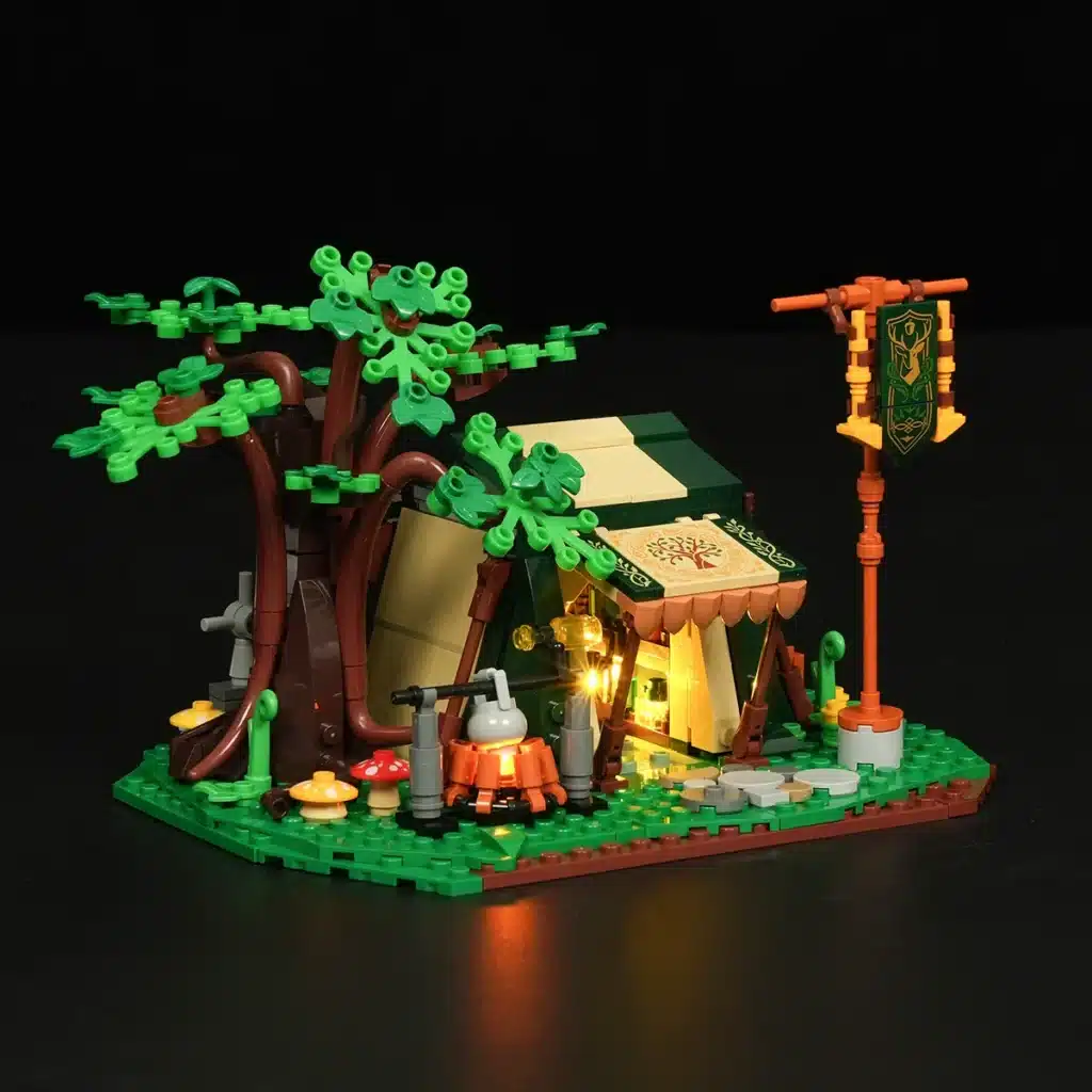 lumibricks 12014 ranger camp (2)