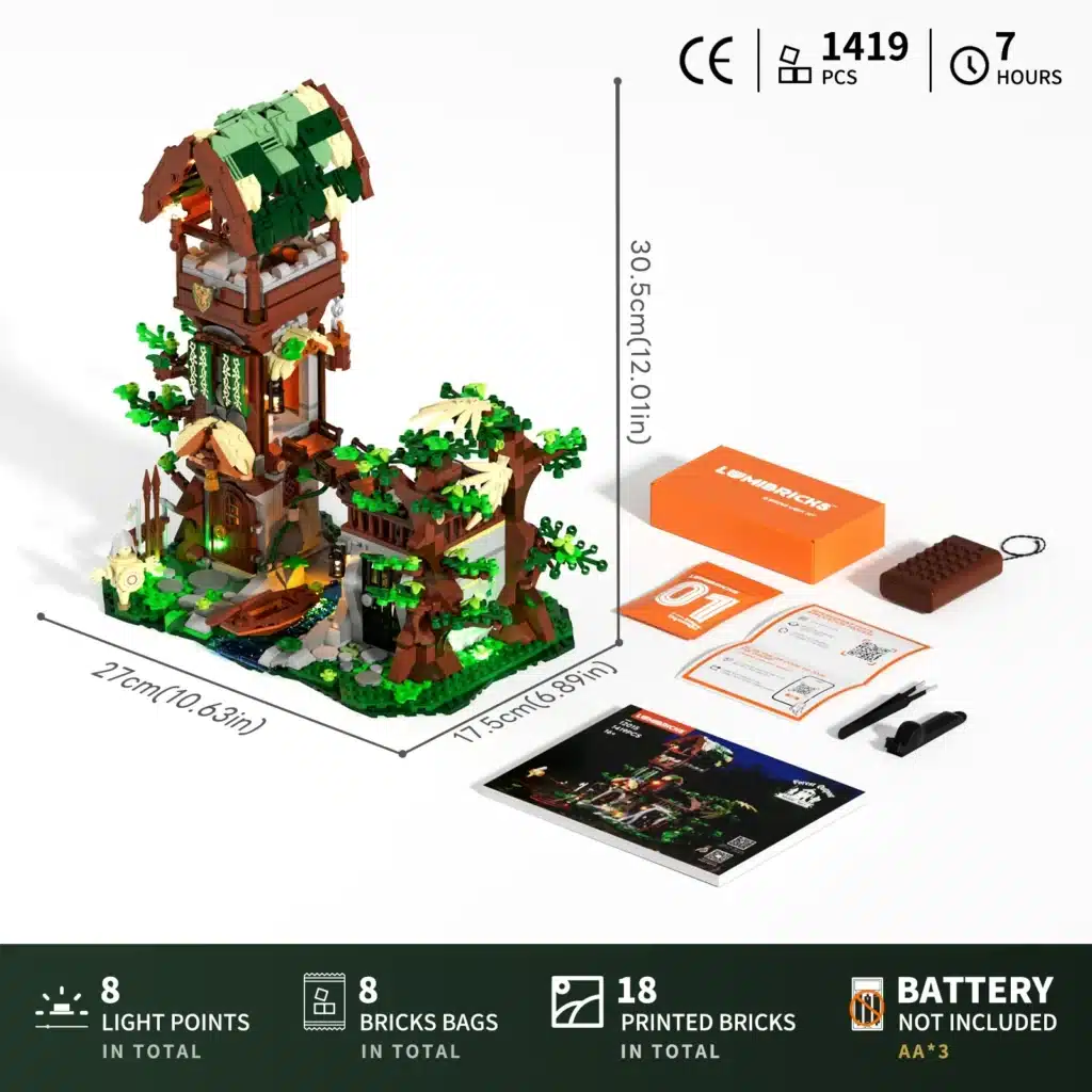 lumibricks 12015 forest outpost (14)