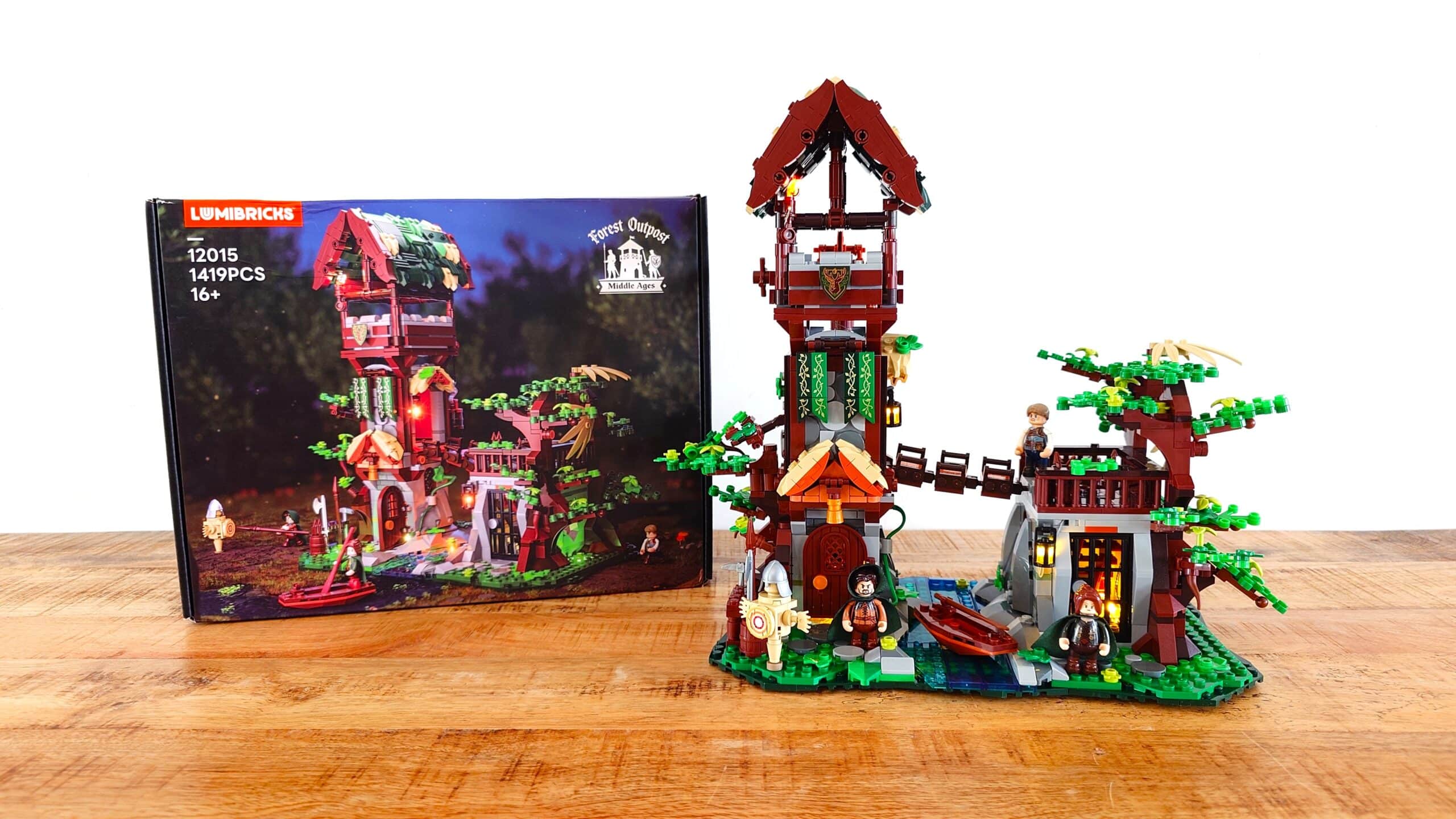 Review: Lumibricks Forest Outpost – een uitstekende toevoeging aan een middeleeuwse lay-out