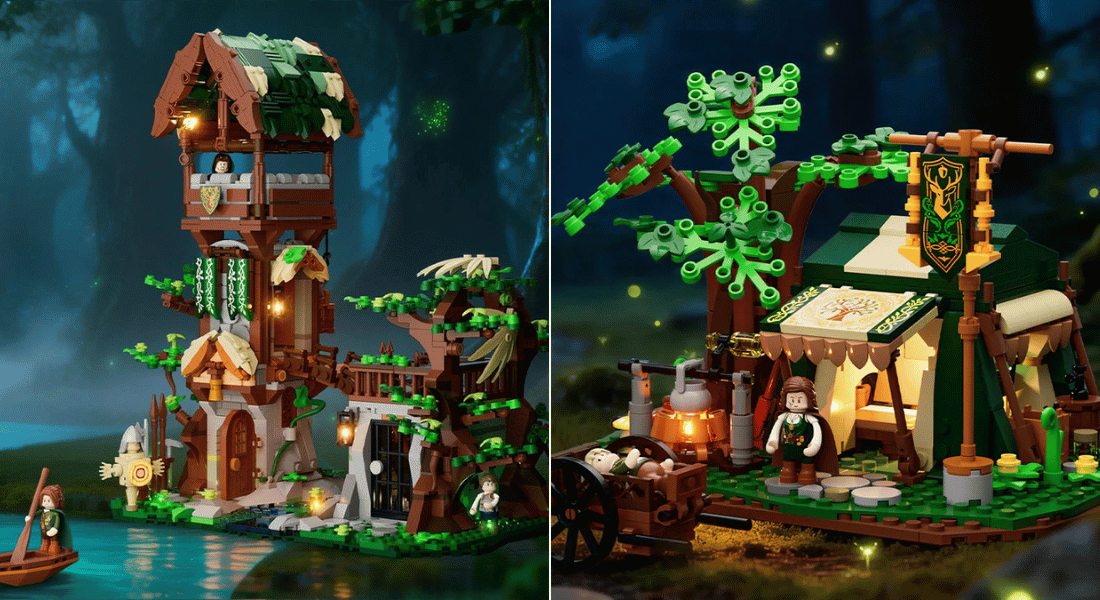 Lumibricks Medieval Forest sets aangekondigd en direct verkrijgbaar