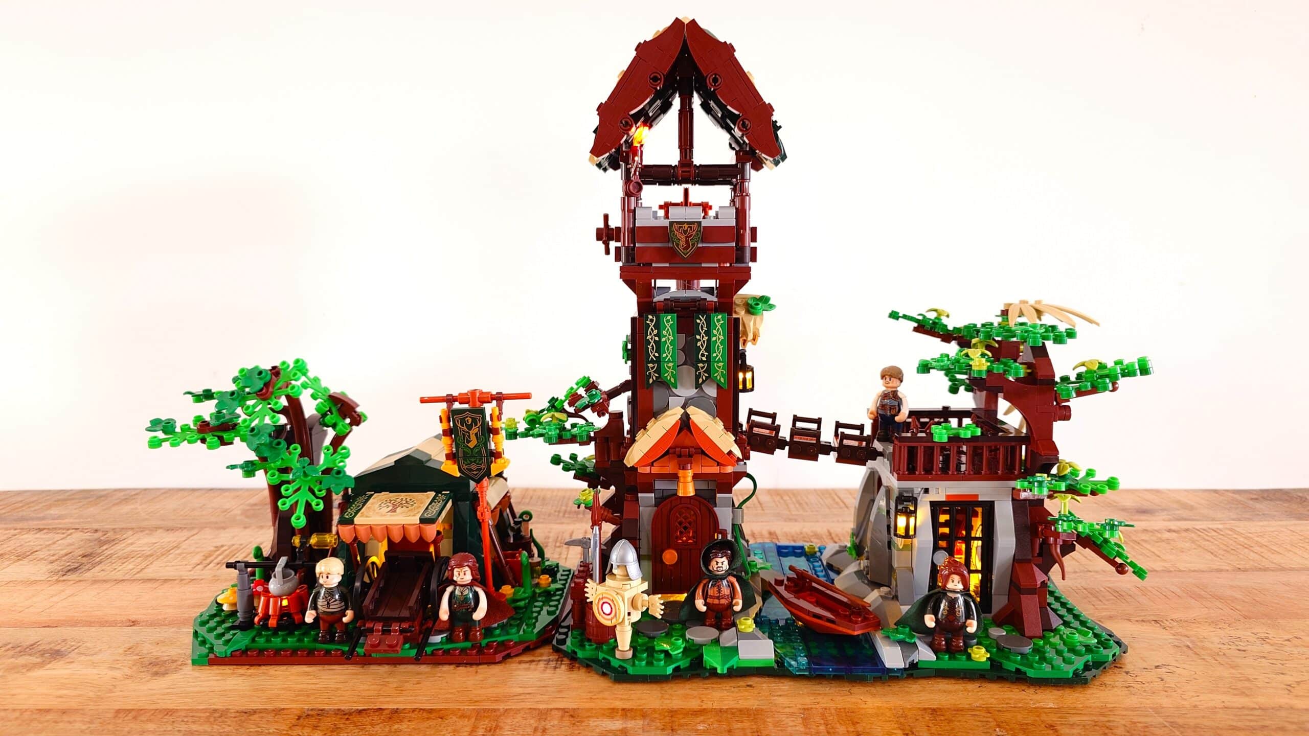 lumibricks ranger camp en lumibricks forest outpost
