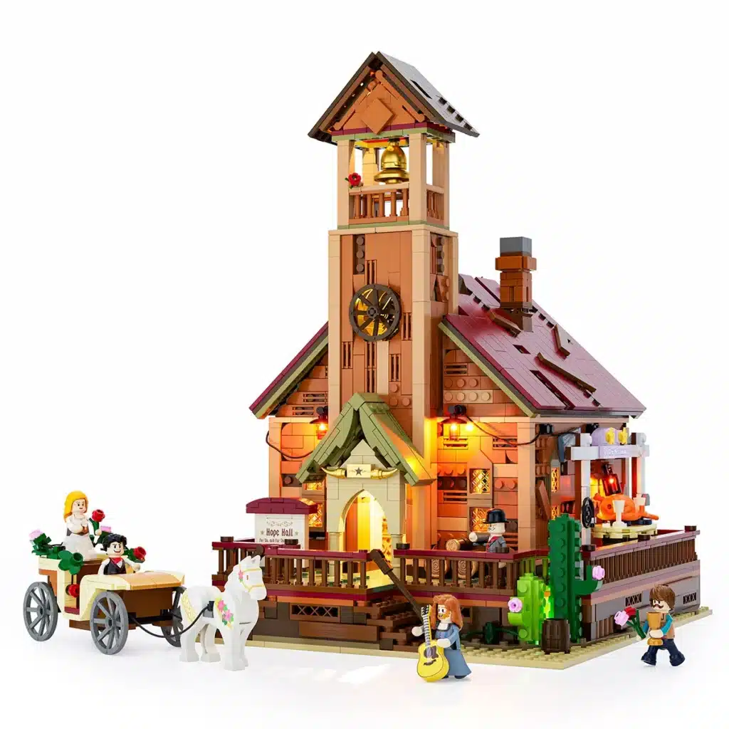 lumibricks wild west meeting hall