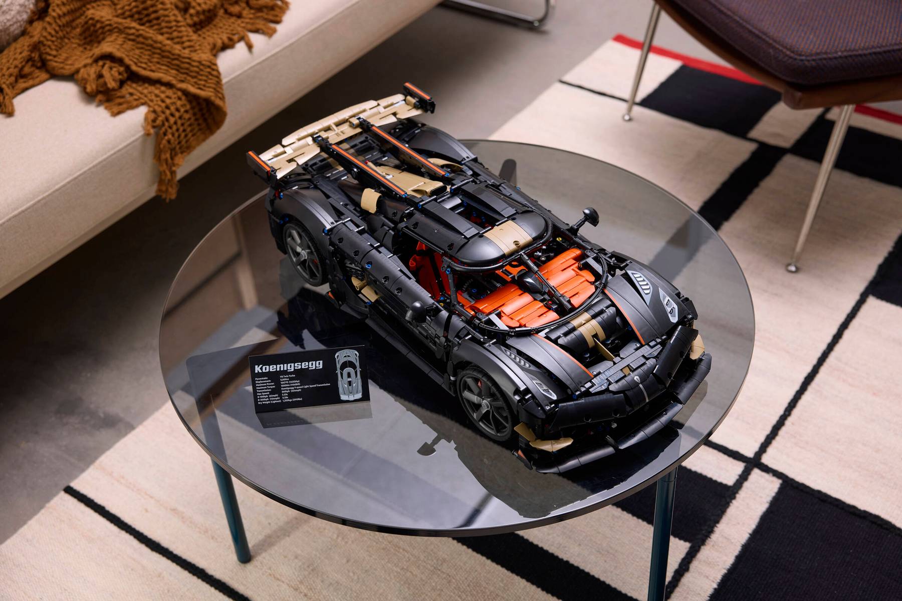 LEGO Technic 42232 Koenigsegg Sadair’s Spear onthuld – vanaf juli te koop