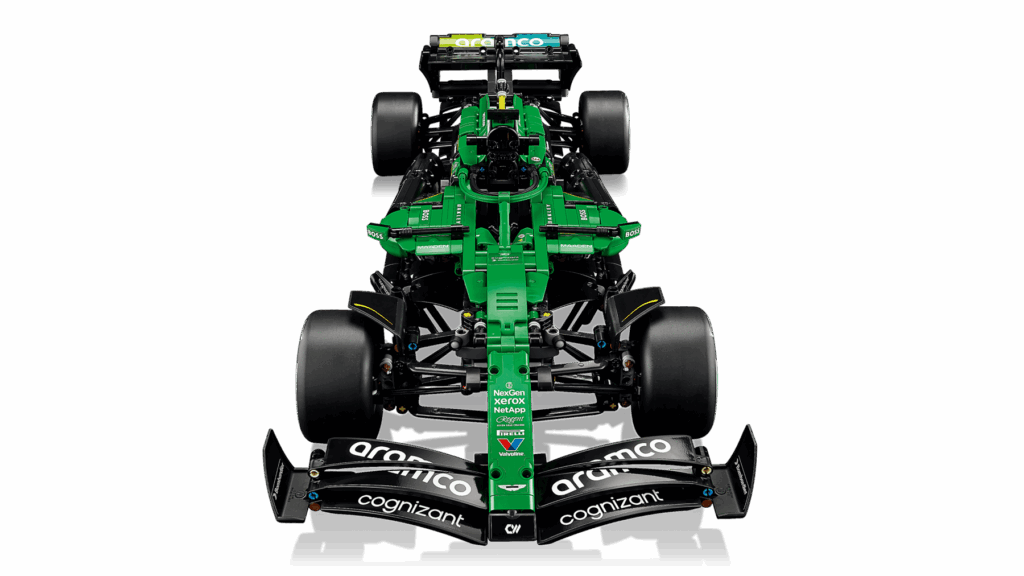 lego technic 42240 aston martin aramco amr25 f1 car (3)
