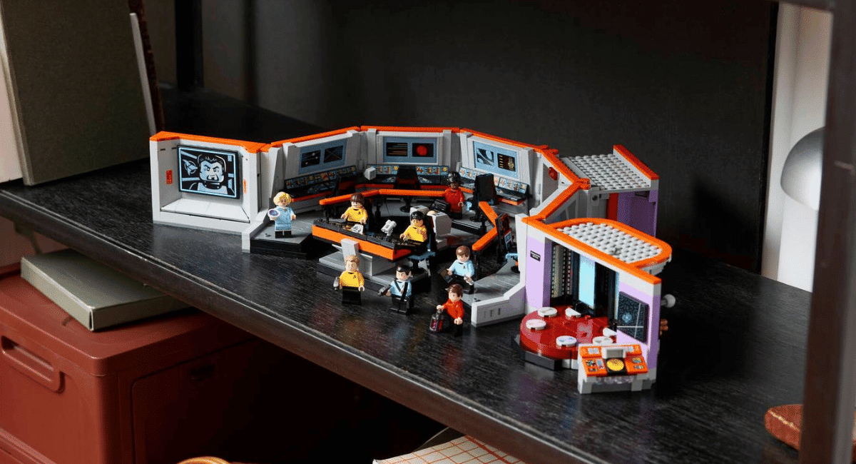LEGO Icons 11385 Star Trek: U.S.S. Enterprise NCC-1701 Bridge aangekondigd – in september maak jij deel uit van de bemanning