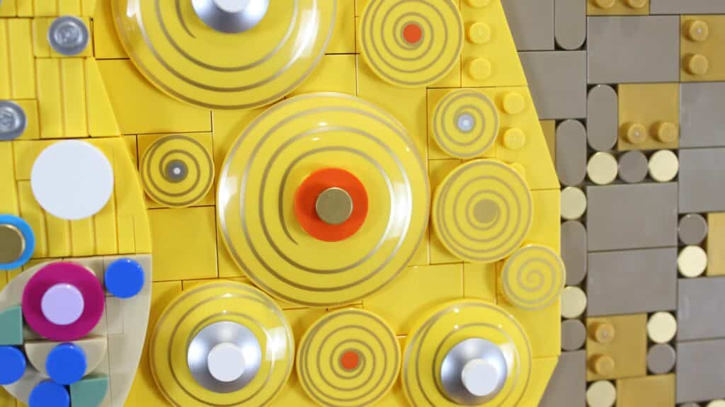 lego art 31221 gustav klimt the kiss 11