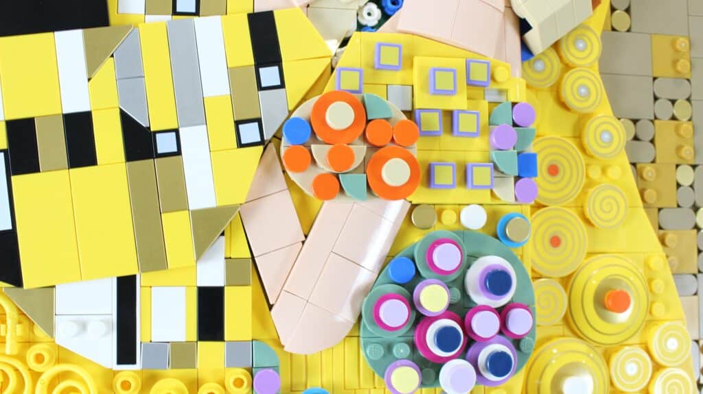 lego art 31221 gustav klimt the kiss 12