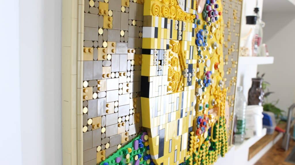 lego art 31221 gustav klimt the kiss 13
