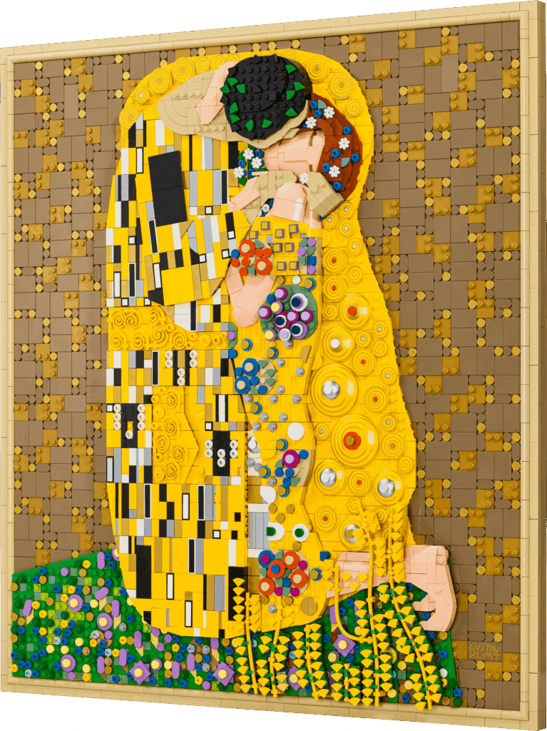 lego art 31221 gustav klimt – the kiss (2)