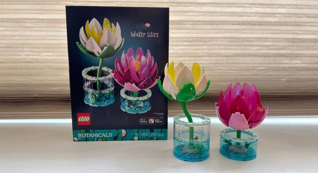 Review: LEGO Botanicals 11511 Water Lilies – een stukje vijver voor in huis