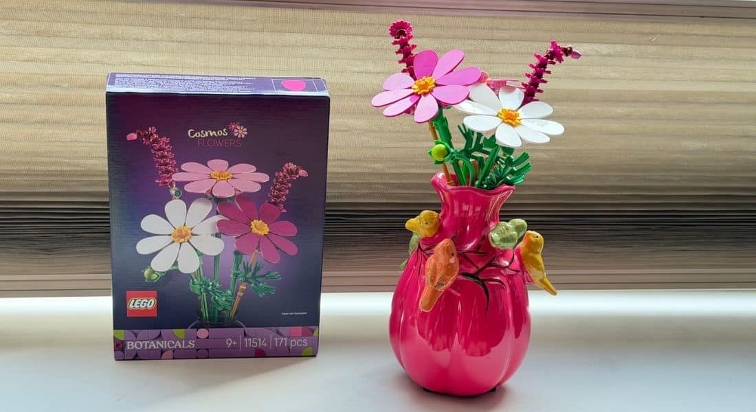 Review: LEGO Botanicals 11514 Cosmos Flowers – Een kleurrijk boeket dat nooit verwelkt