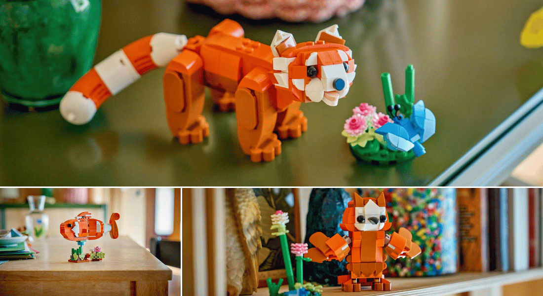 LEGO Creator 31394 Cute Animals: Red Panda aangekondigd voor augustus