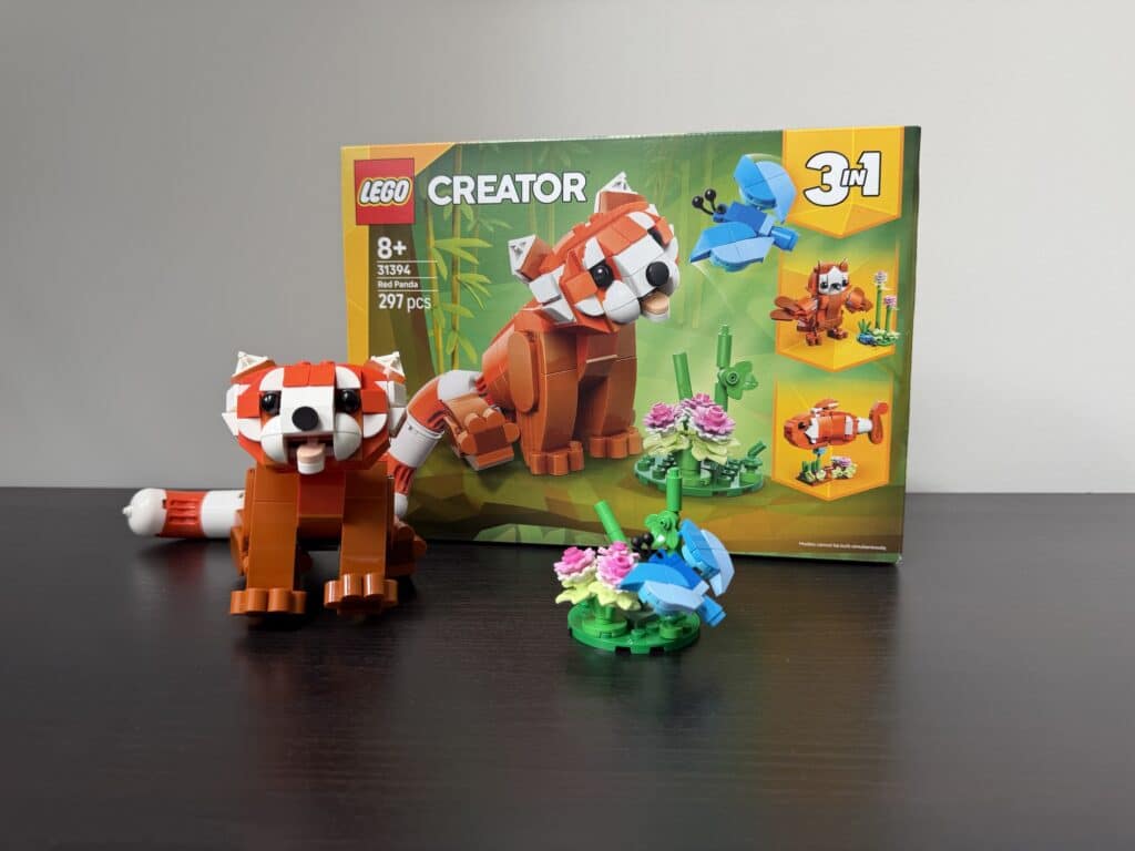 lego creator 31394 red panda00007