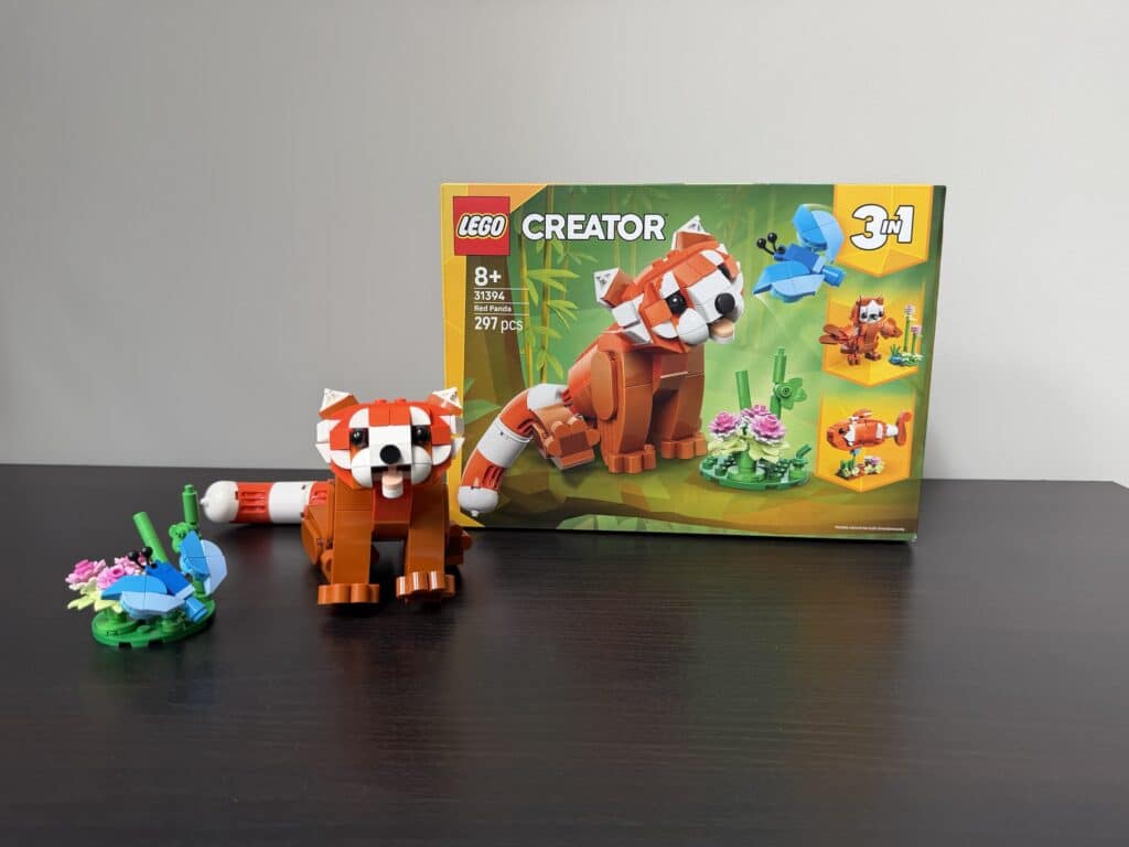 lego creator 31394 red panda00008
