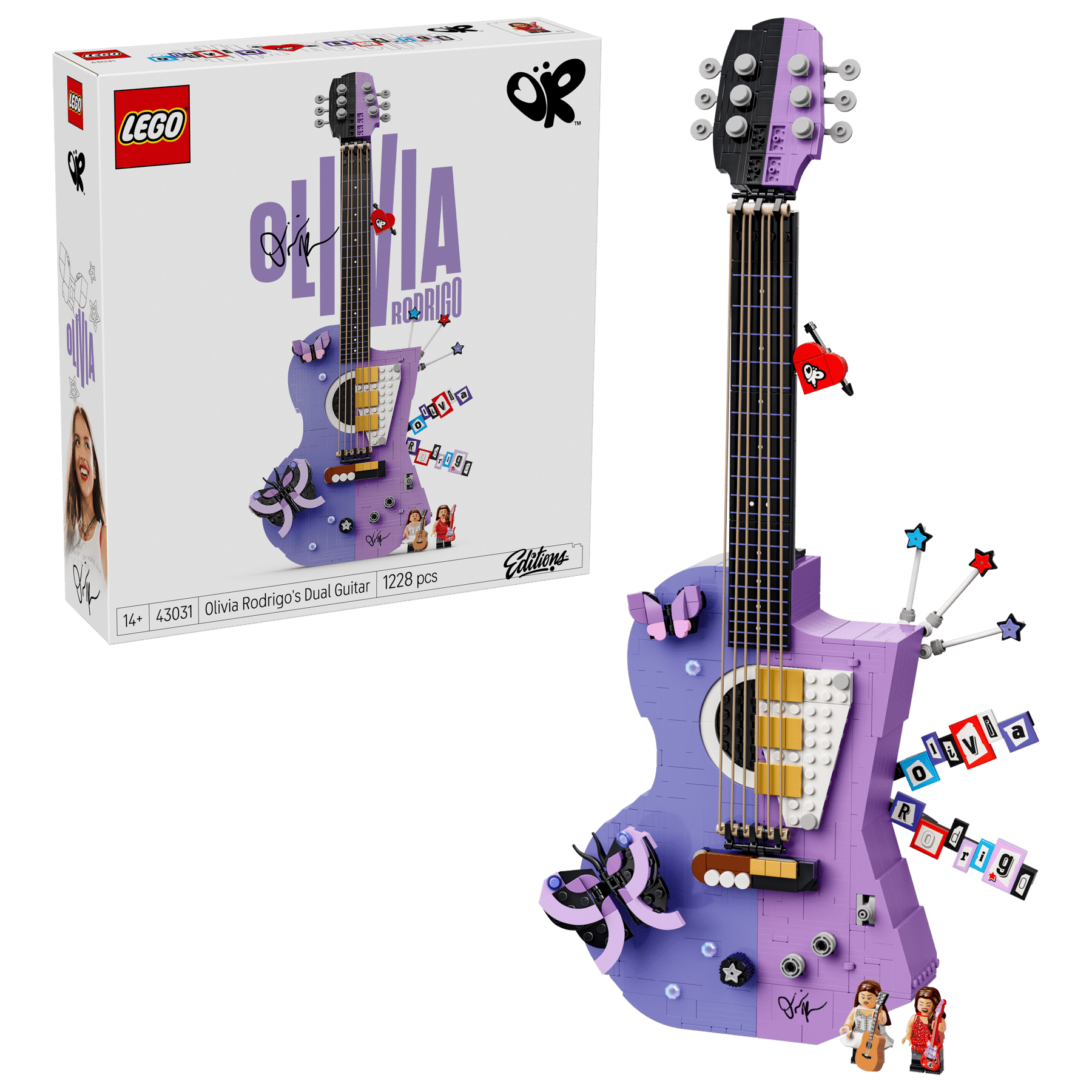 lego editions 43031 olivia rodrigo’s dual guitar (1)