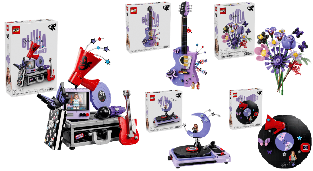 LEGO Editions Olivia Rodrigo sets onthuld – verschijnen in augustus