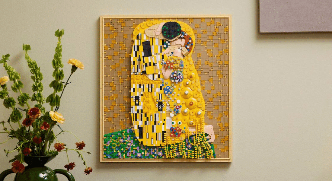LEGO Art 31221 Gustav Klimt – The Kiss aangekondigd – bouw de emotie vanaf augustus