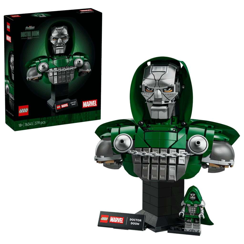 lego marvel 76345 doctor doom bust (1)