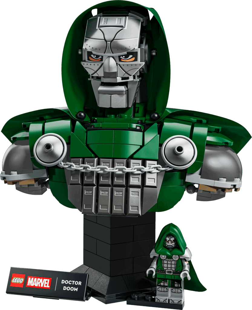 lego marvel 76345 doctor doom bust (2)