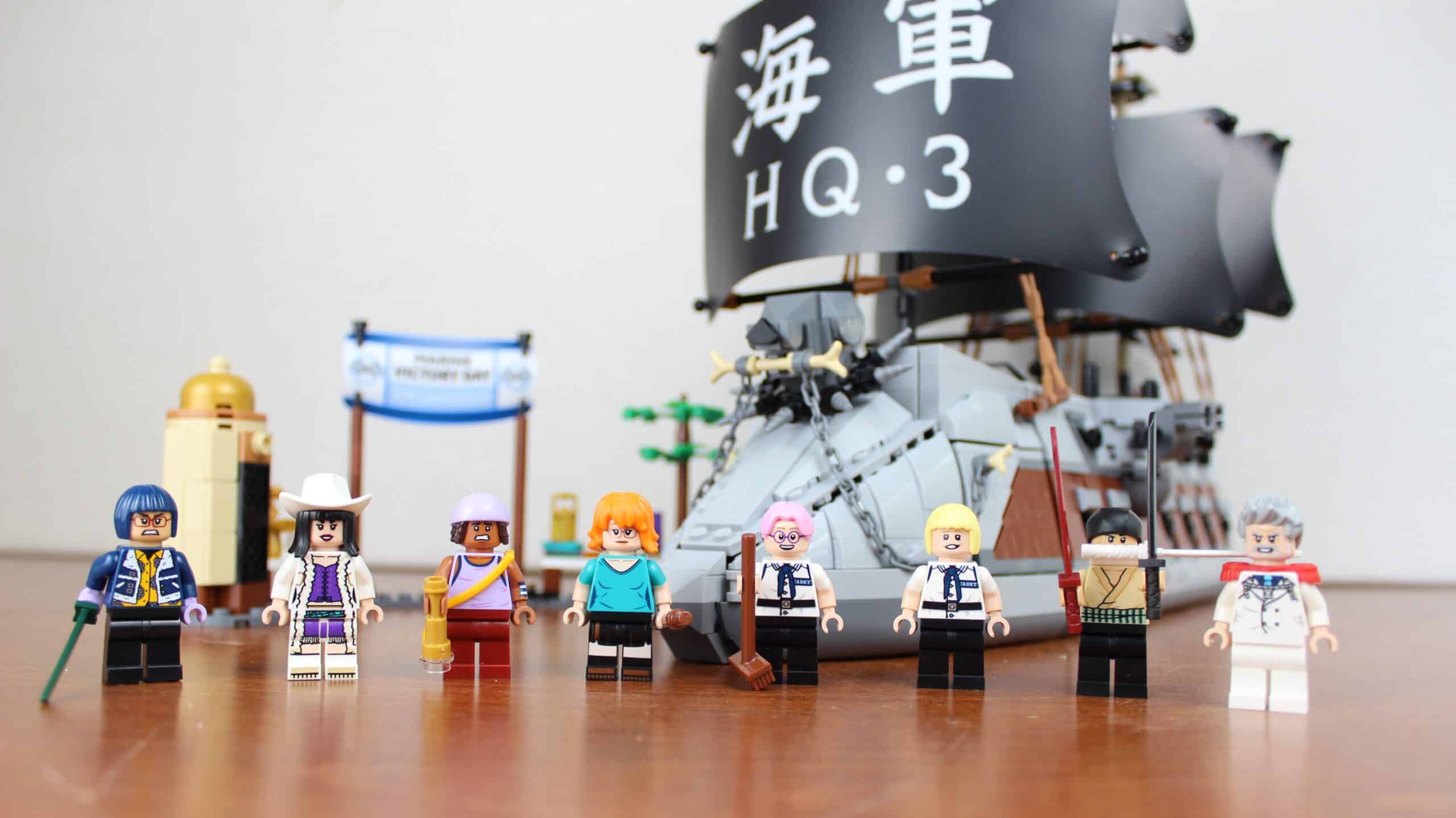 Review: LEGO One Piece 75646 Garp’s Marine Battleship: De trots van de Marine