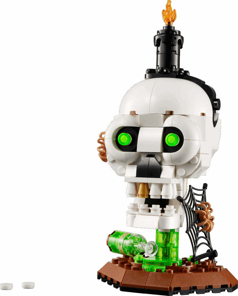 lego seasonal 40883 halloween skull candle (2)