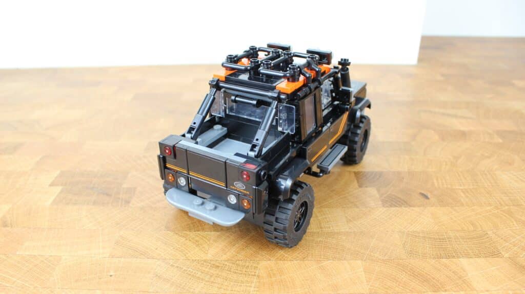 lego speed champions 77264 jaguar f type project 7 & land rover defender classic 18