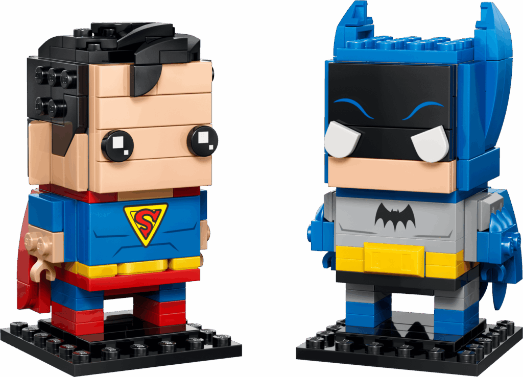 lego brickheadz 40859 golden age superman and batman figures (3)